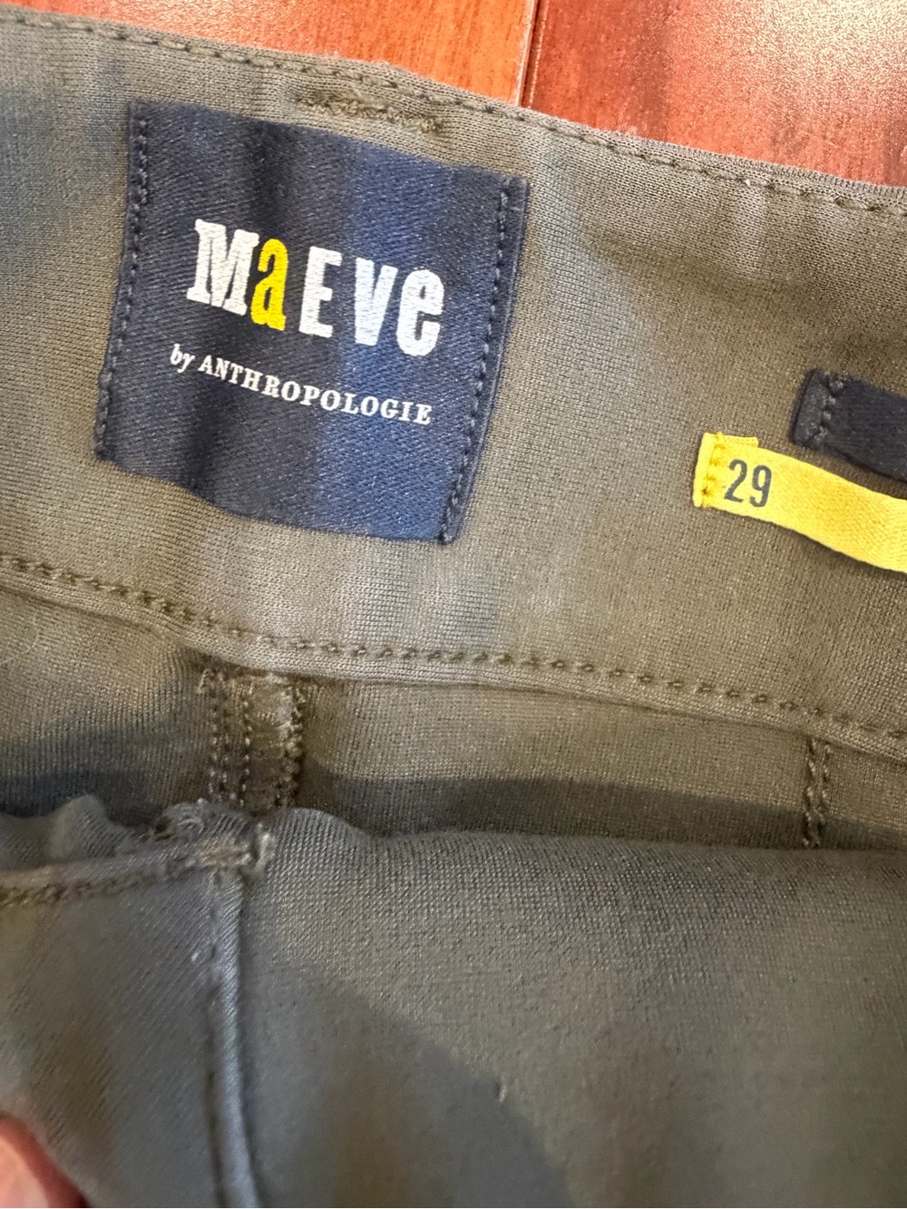 Maeve Collette green pants - Picture 3 of 6